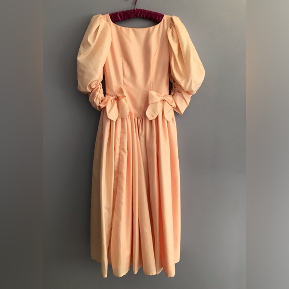 80s Handmade Formal Dress - Picture 5 of 14